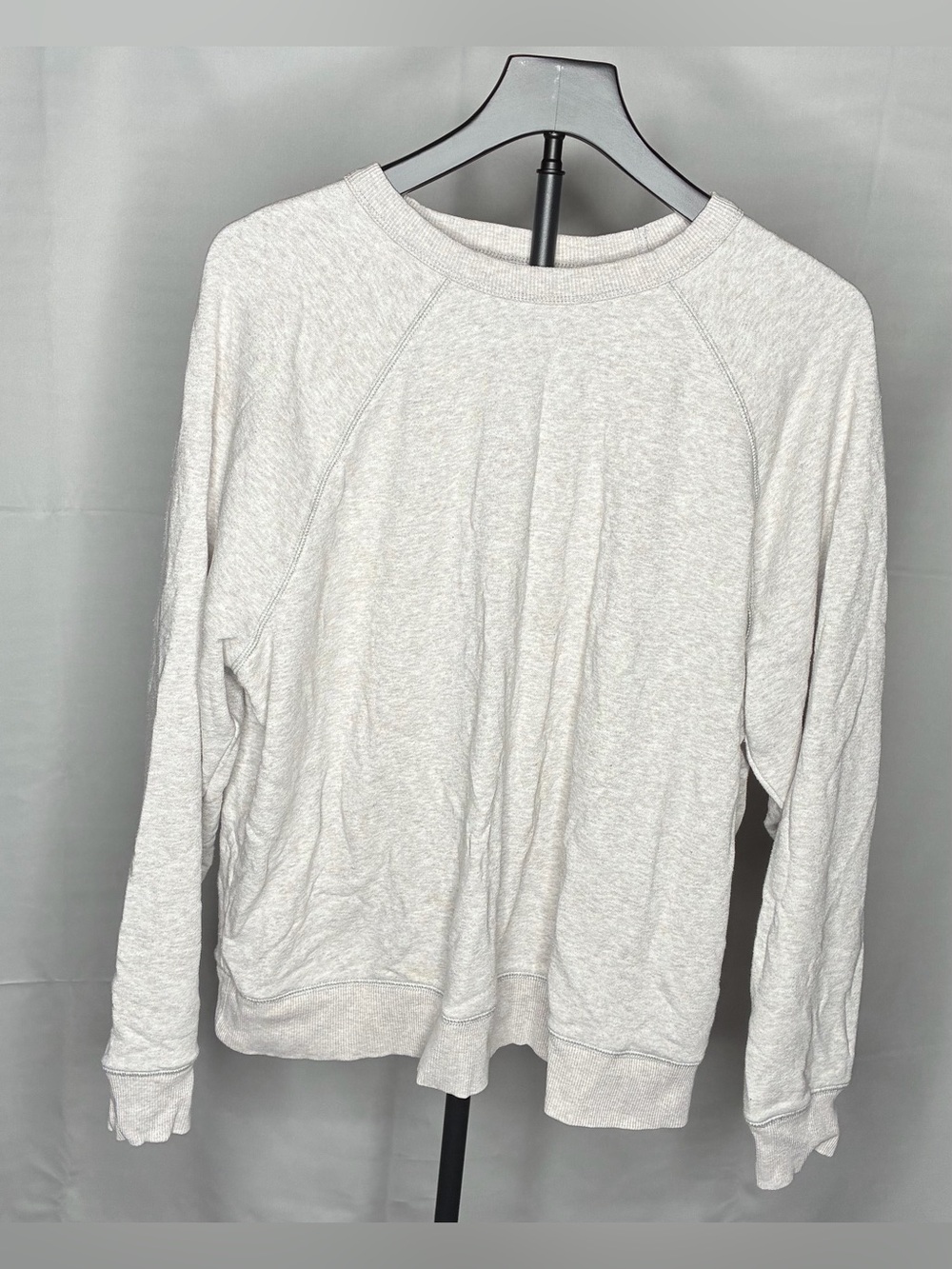Light Gray Women's Crewneck Sweatshirt